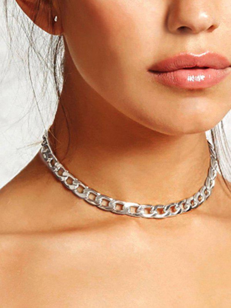 Chain Choker Necklace