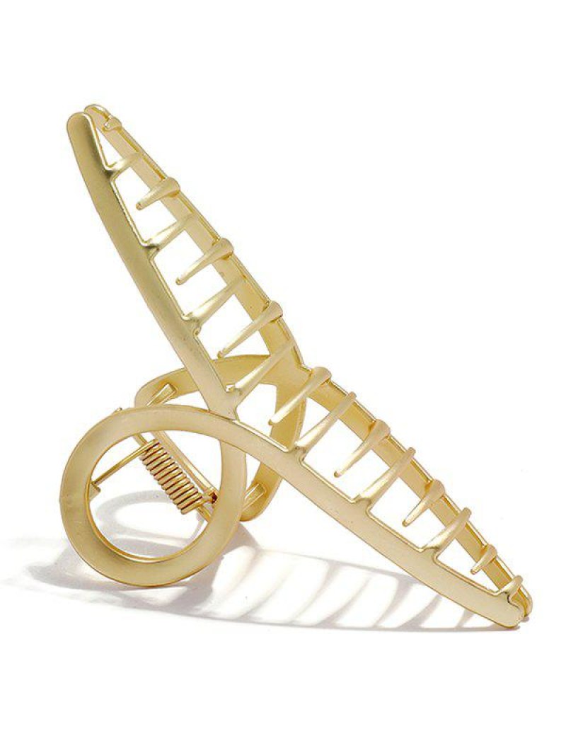 Metal Minimalist Hair Claw Clip